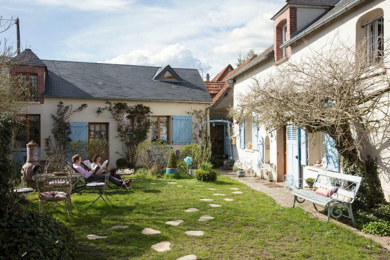 Maison D'Hotes A L'Ombre Bleue Mittainville Exteriör bild